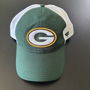 Fanatics NFL Proline Football Hat Greenbay Packers OSFM Green White Strapback